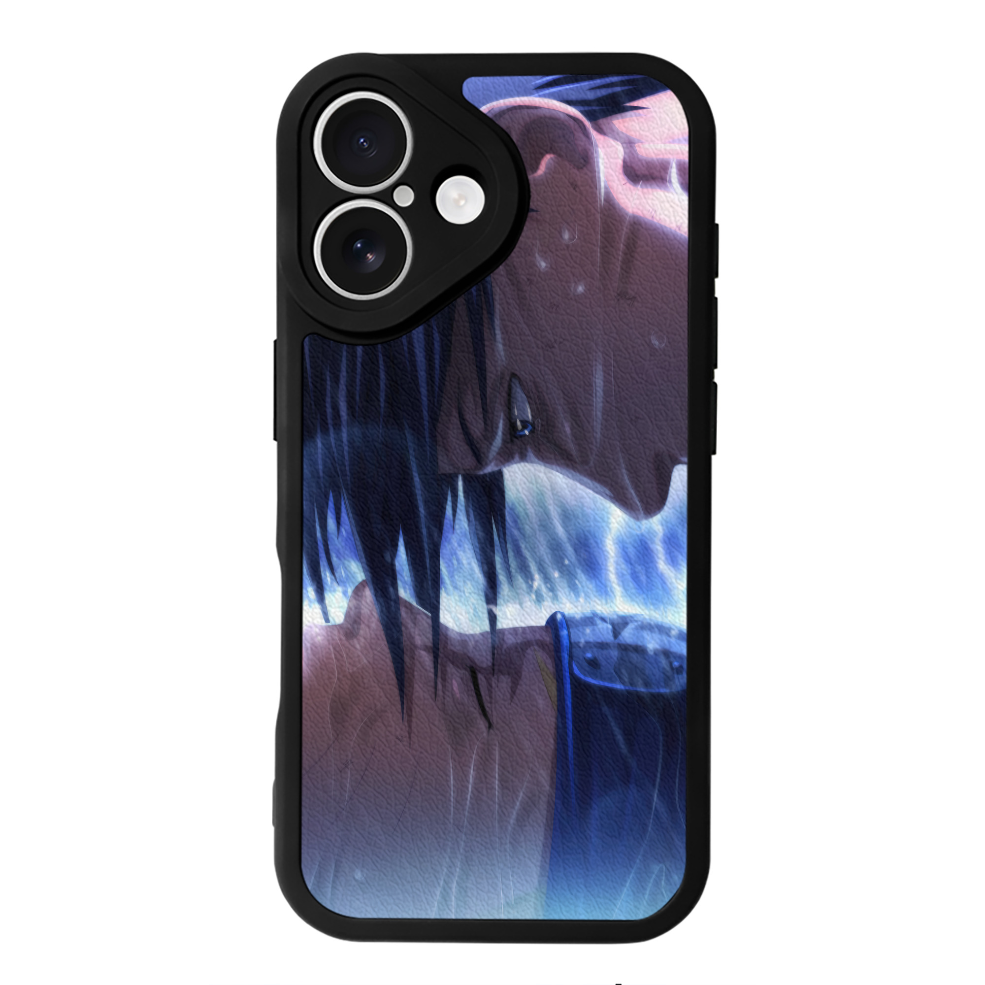 （画像用） NARUTO -ナルト- NARUTO -ナルト- 疾風伝 【iPhone 16シリーズ対応】シリコンスマホケース（レザー調） 材質：シリコン